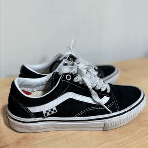 Vans Black and White Checkered Sneakers